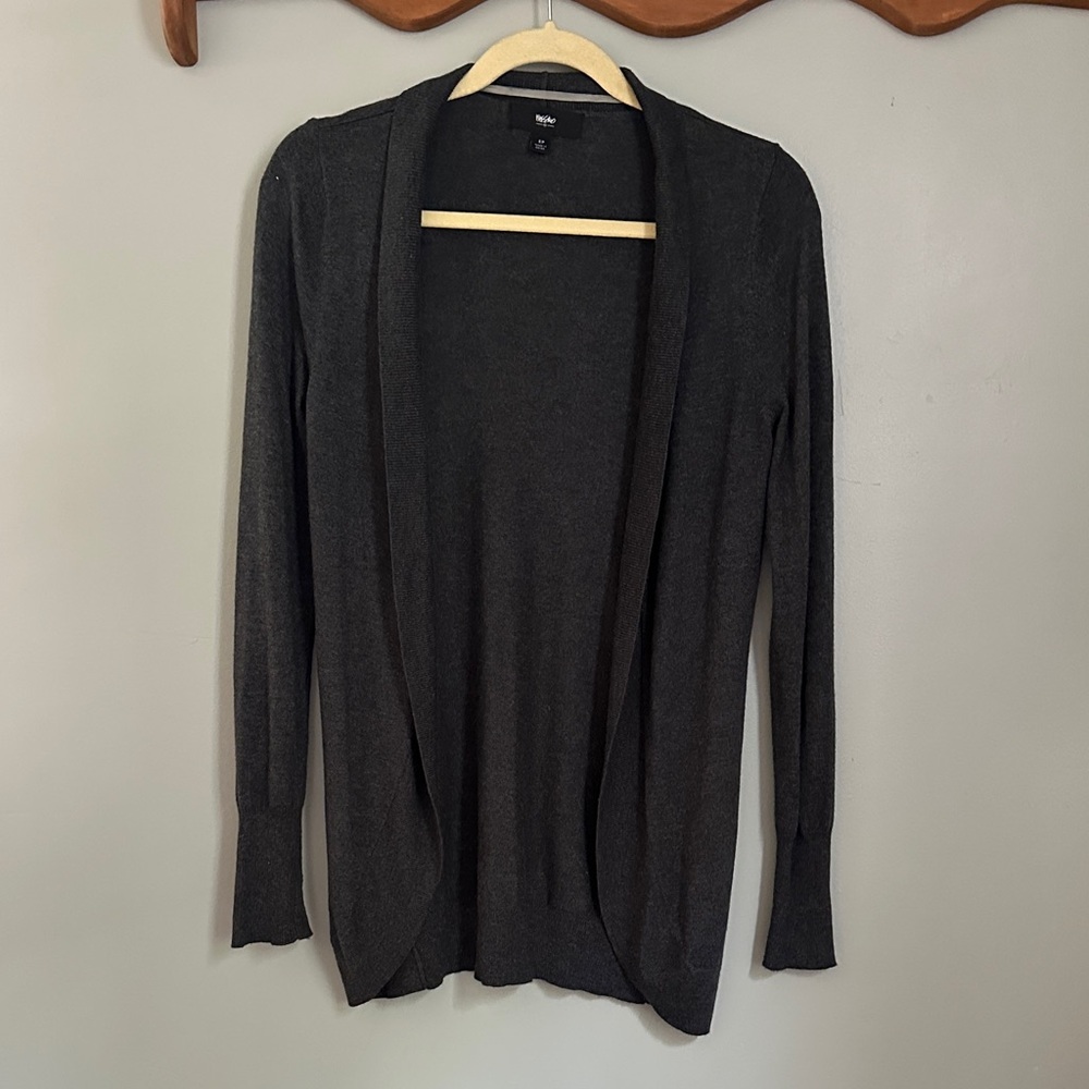 Mossimo Dark Gray Cardigan XS